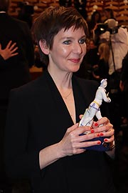 Kerstin Polte erhielt die Auszeichnung in der Kategorie "Beste Nachwuchsregie" beim Bayerischen Filmpreis 2018 (©Foto: Martin Schmitz)